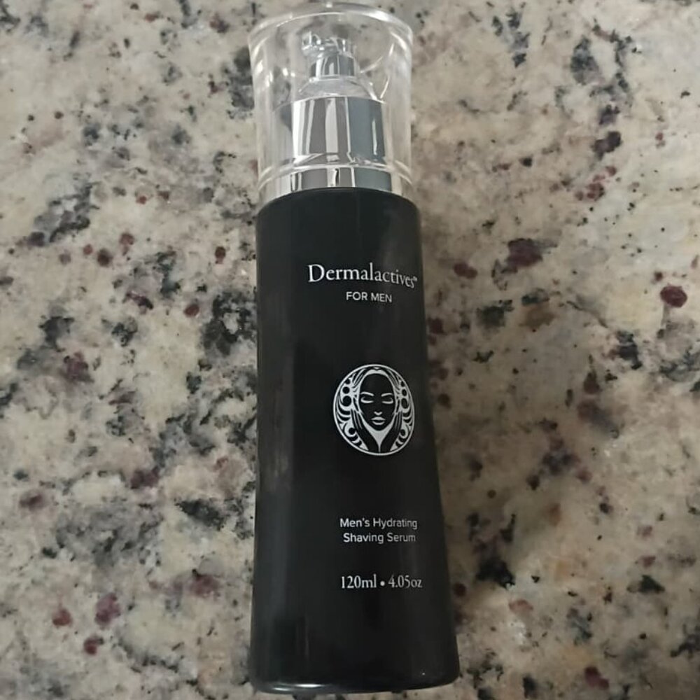 DERMALACTIVES FOR MEN HYDRATING SHAVING SERUM-4.05 fl oz\120 ml-BRAND NEW-SEALED